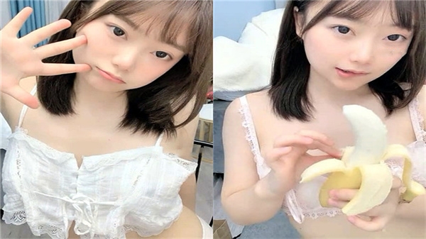紫微幼齿激情直播：绝世美乳白虎逼吃香蕉露粉嫩私处
